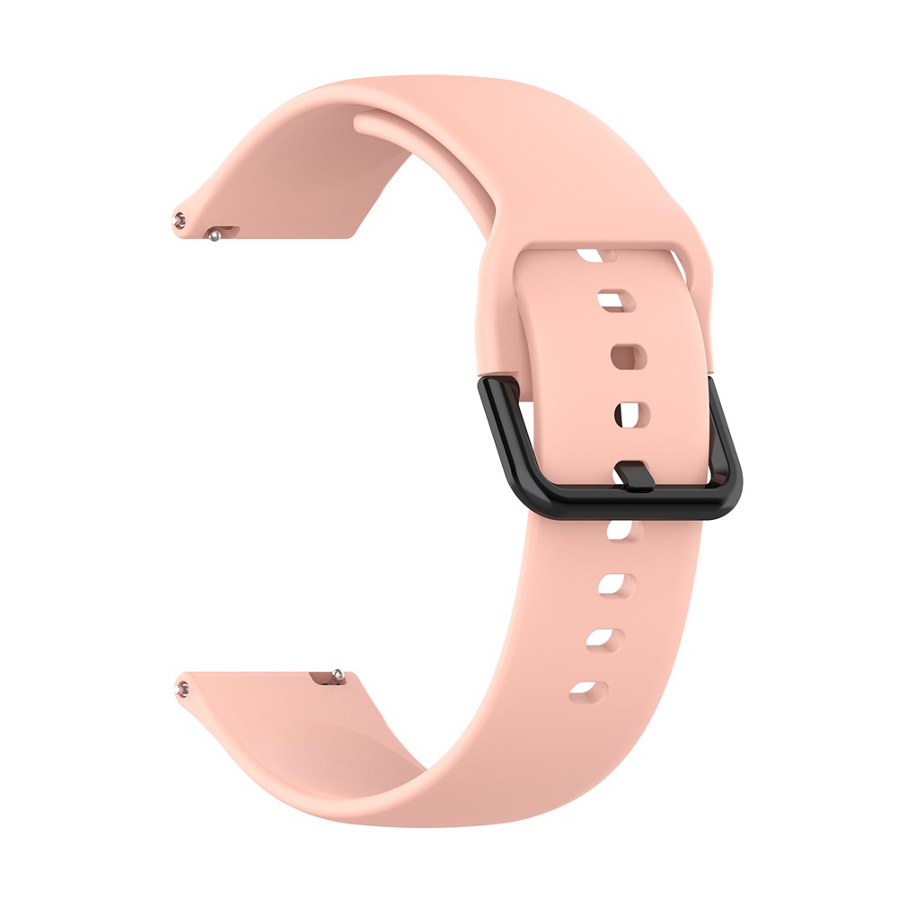 Silicone Smart Watch Replacement Strap for Samsung Galaxy Watch Active - Pink-1