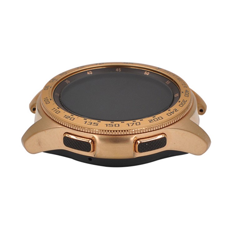 Anello Antigraffio In Lega Di Alluminio Smartwatch Quadrante Velocità Anelli Anelli Accessorio Per Samsung Galaxy Watch 42mm - Oro-4