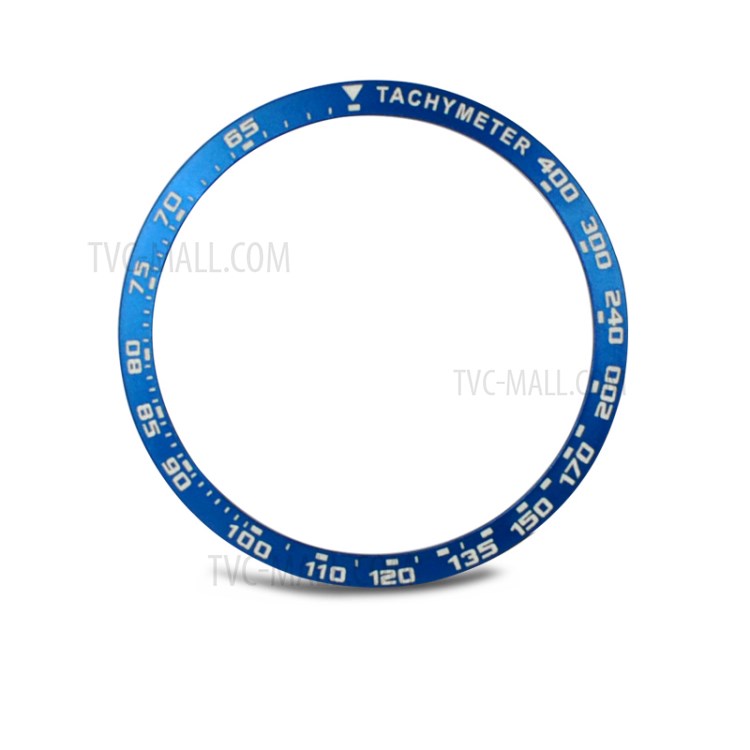 Antikratz Aluminiumlegierung Smartwatch Wählgeschwindigkeit Lünette Ringe Zubehör Für Samsung Galaxy Uhr 42mm - Blau-1