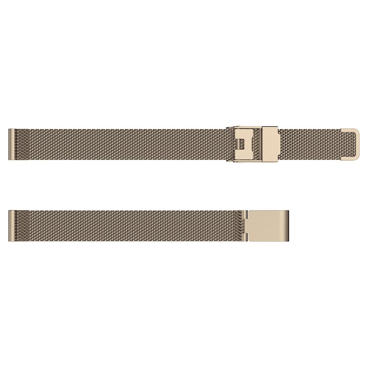 Milanese Stainless Steel Magnetic Watch Wrist Strap for Fitbit Inspire/Inspire HR - Mocha Gold-4