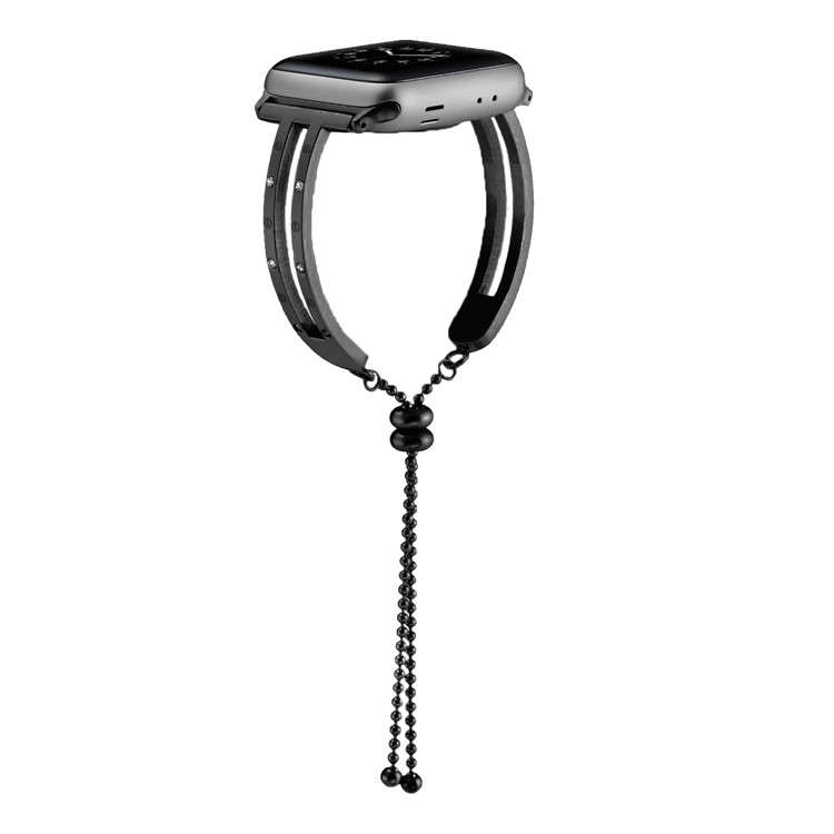 Substituição De Pulseira De Relógio De Metal Para Apple Watch Series 5 4 44mm / Série 3 2 1 42mm - Preto-5