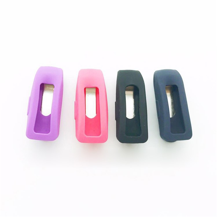 Soft Silicone Clip Holder for Fitbit Inspire - Black-3