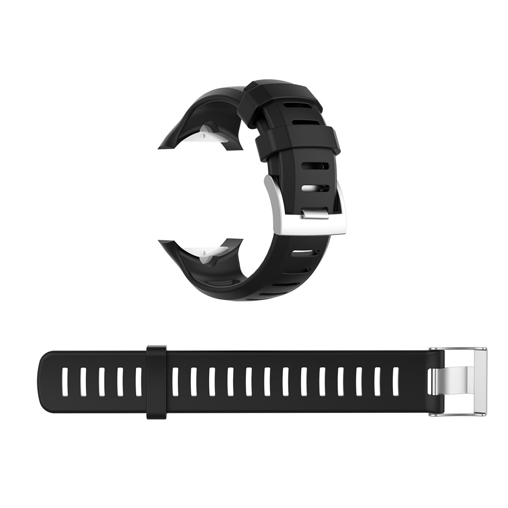 Silicone Smart Watch Replacement Band with Additional 172mm Strap for Suunto D6 Dive/ D6i Novo/Zulu - Black-4