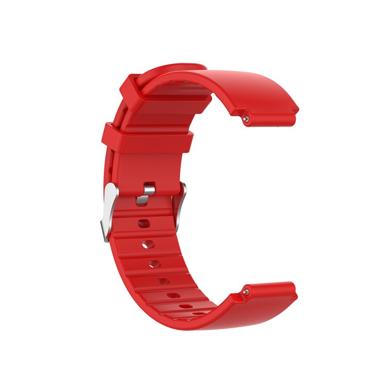 Silicone Replacement Smart Watch Band for Amazfit Smartwatch 2 - Red-2
