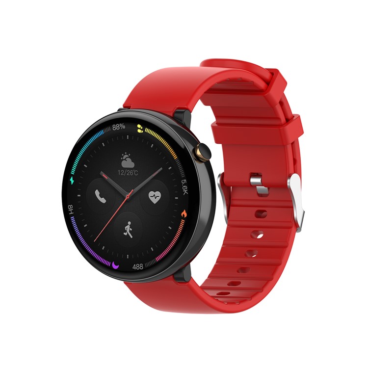 Silicone Replacement Smart Watch Band for Amazfit Smartwatch 2 - Red-5