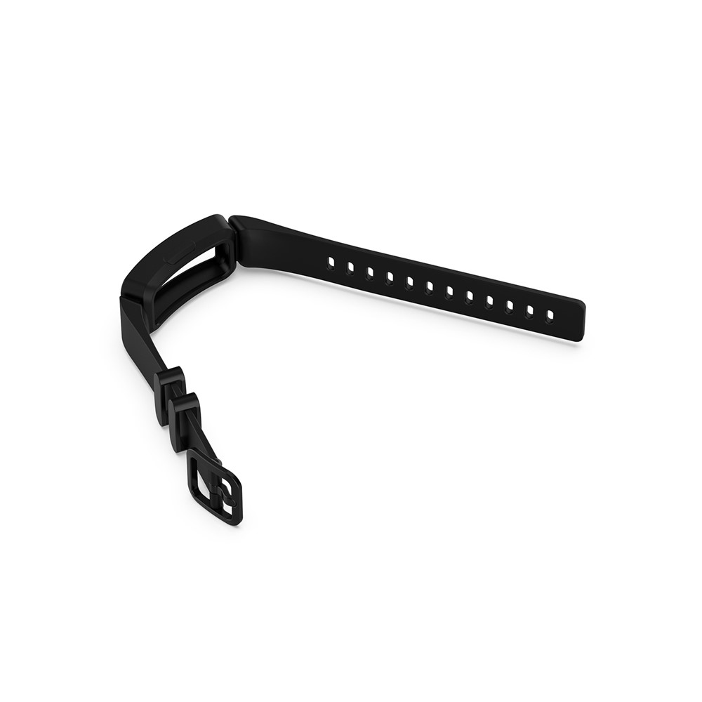 Silicone Smart Bracelet Replacement Strap for Fitbit Ace 2/Inspire/Inspire HR - Black-4