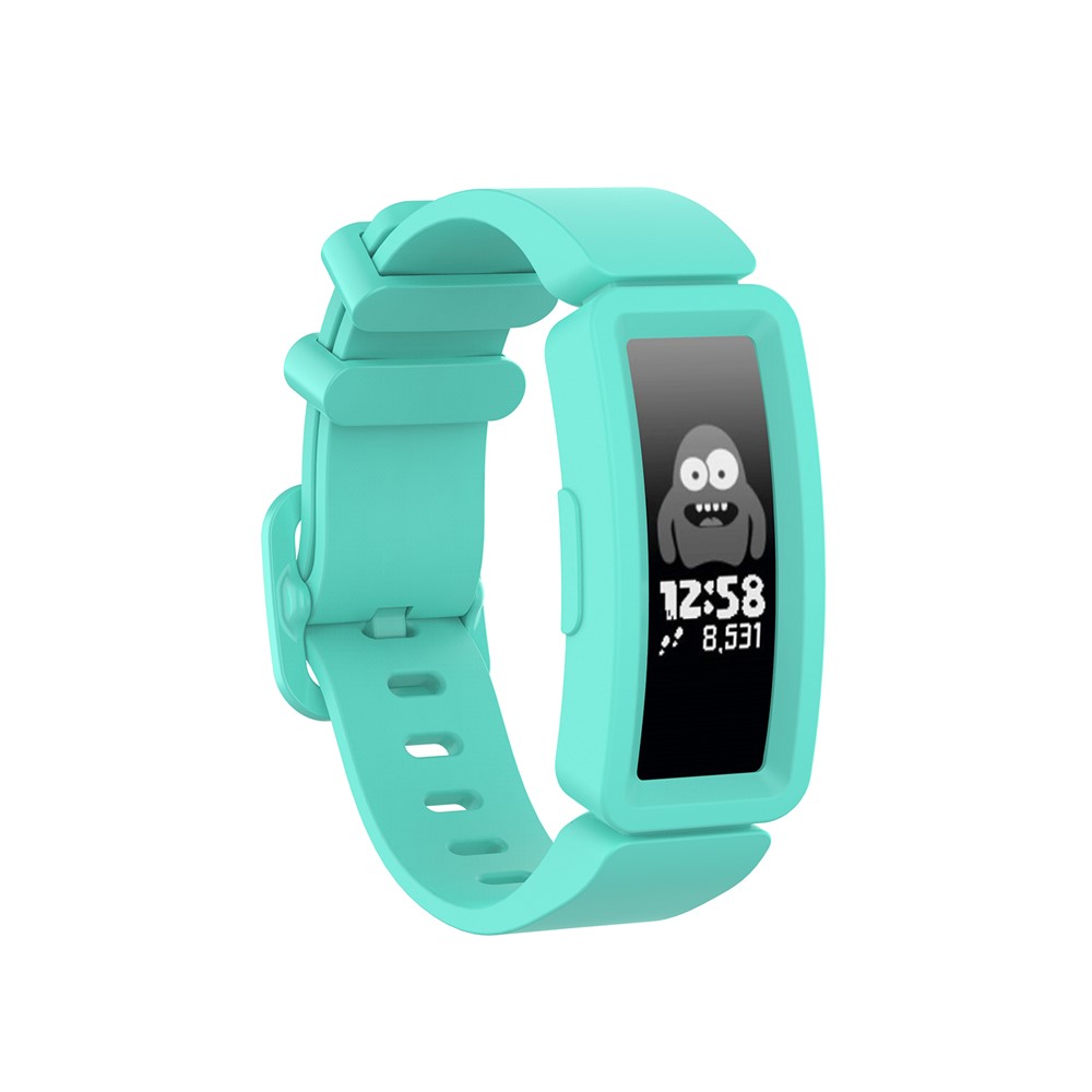 Силиконовый Ремешок Для Замены Смарт-браслета Для Fitbit Ace 2 / Вдохновляет / Вдохновляет HR - Циан-2
