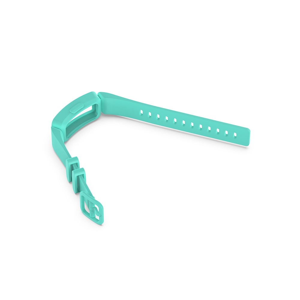 Силиконовый Ремешок Для Замены Смарт-браслета Для Fitbit Ace 2 / Вдохновляет / Вдохновляет HR - Циан-4