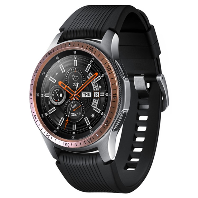 Metal Bezel Time Scale Circle for Samsung Galaxy Watch 46mm - Rose Gold-2