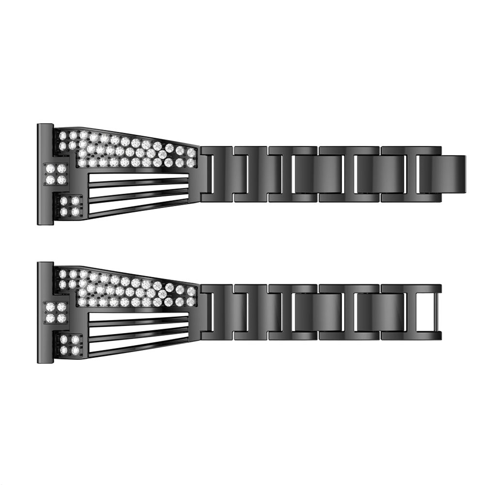 Sector Shape Diamond Metal Watch Band for Samsung Galaxy Watch 46mm / Gear S3 - Black-4