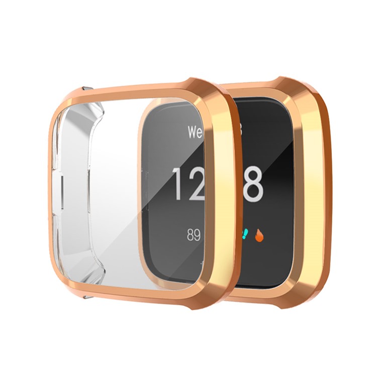 fitbit versa lite rose gold