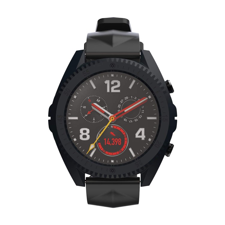 PC Frame Bumper Case for Huawei Watch GT 46mm - Black-5