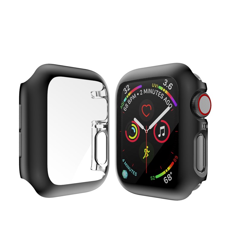 All-round Protection PC Watch Case for Apple Watch Series 4 44mm - Black-2