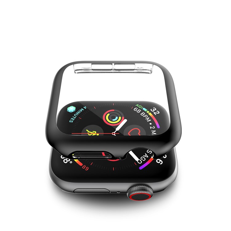 All-round Protection PC Watch Case for Apple Watch Series 4 44mm - Black-3