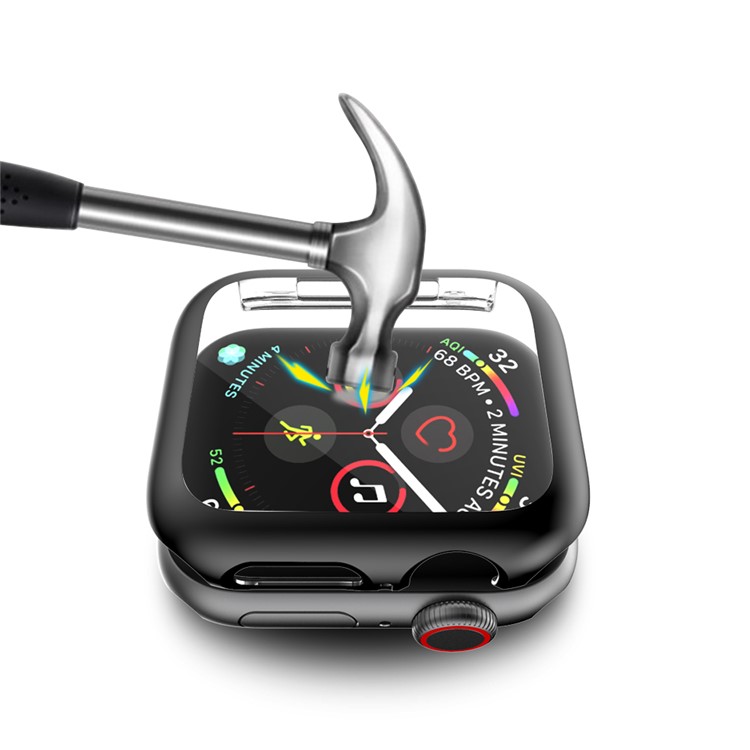 All-round Protection PC Watch Case for Apple Watch Series 4 44mm - Black-5