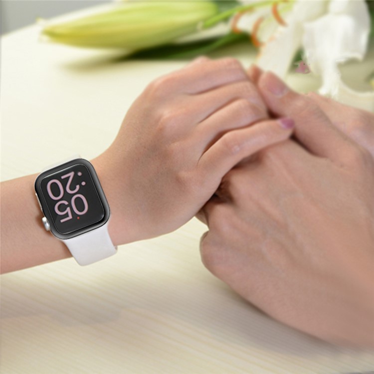 All-round Protection PC Watch Case for Apple Watch Series 4 44mm - Black-7