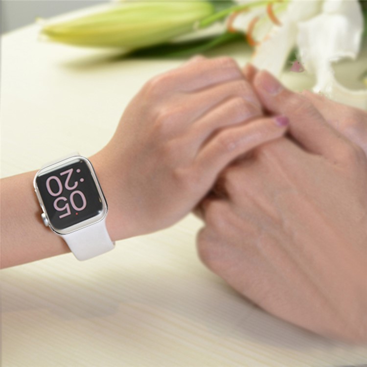 Étui De Protection Complet Pour Montre PC Pour Montre Apple De La Série 4 De 44 Mm - Transparent-7
