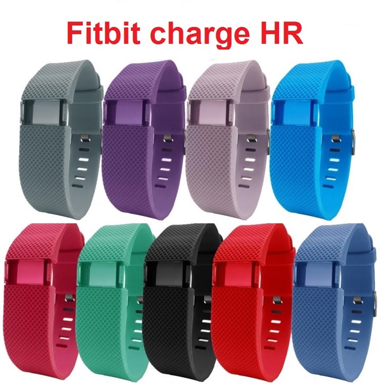 Solid Color TPU Smart Watch Replacement Strap for Fitbit Inspire HR - Baby Blue-3