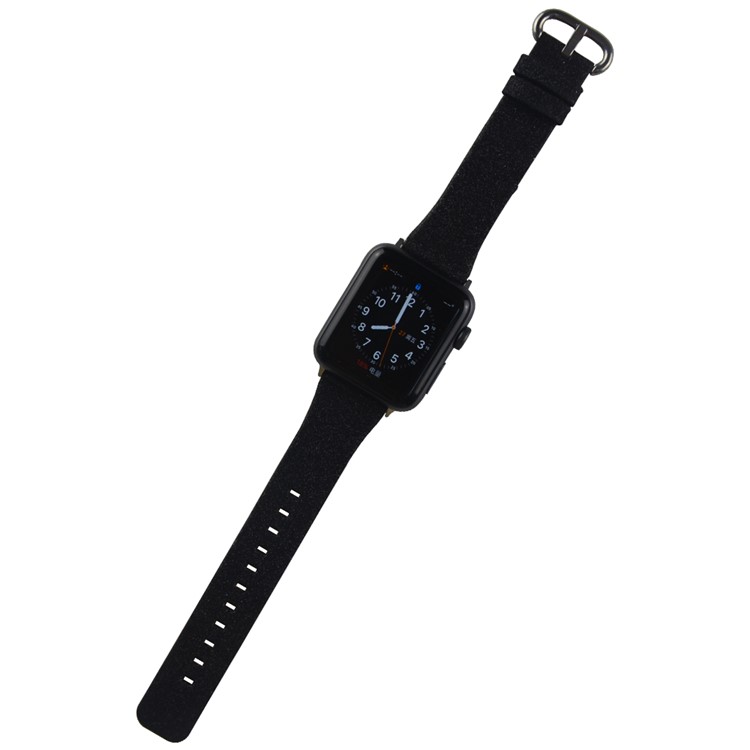 Navidad Que Brilla Correa De Reloj Inteligente De Reemplazo De Cuero Genuino Para La Serie Reloj De Manzana 5/4 44mm / Serie 3/2/1 42mm - B Estilo-5