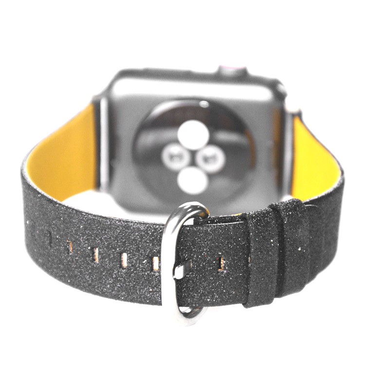 Navidad Que Brilla Correa De Reloj Inteligente De Reemplazo De Cuero Genuino Para La Serie Reloj De Manzana 5/4 44mm / Serie 3/2/1 42mm - Estilo De G-5