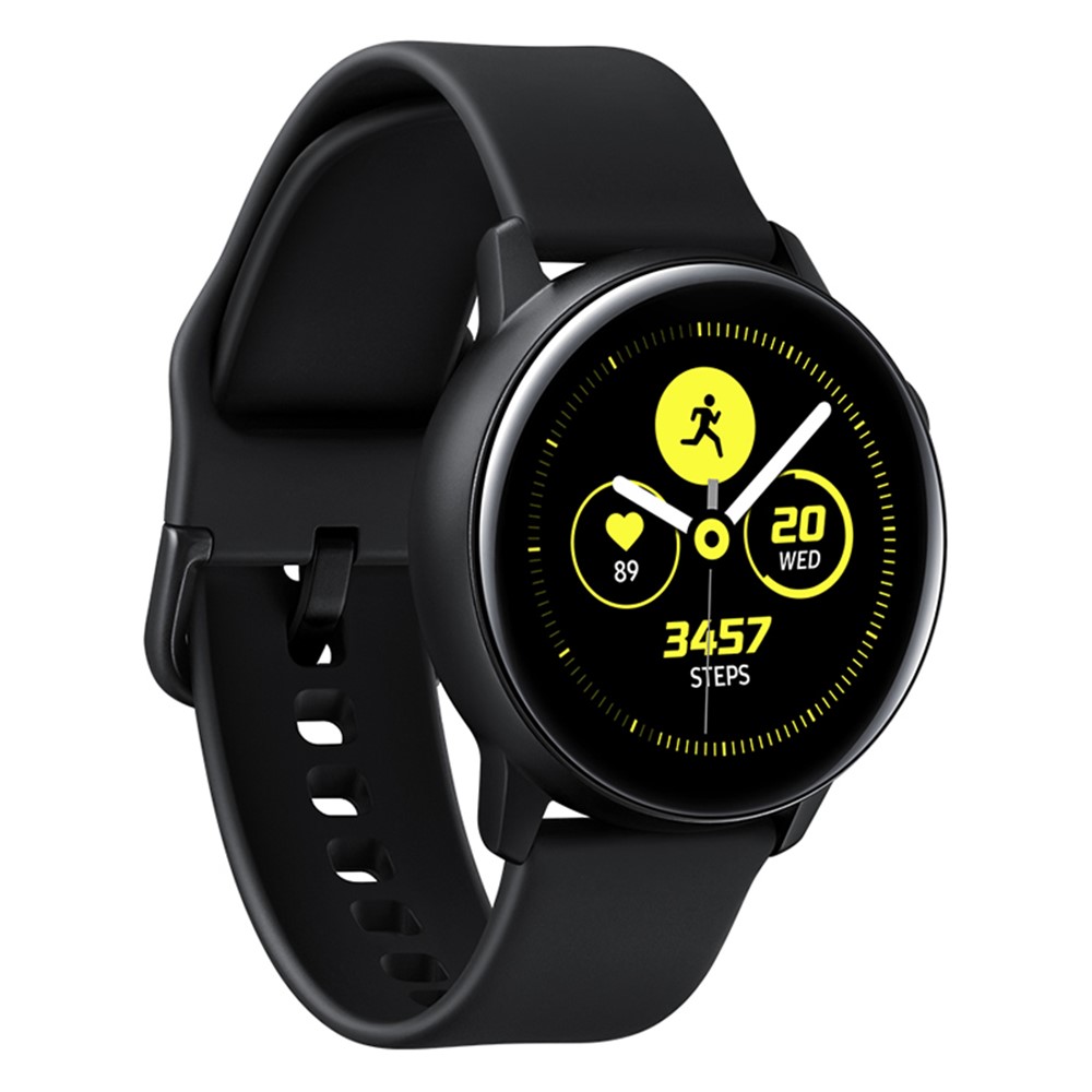 20mm Silikon -handgelenksgurt Ersatz Für Samsung Galaxy Watch4 Classic 46mm 42 Mm/watch4 44mm 40 Mm/garmin Move Luxus/bewegung Stil/bewegung 3/bewegung Venu - Schwarz