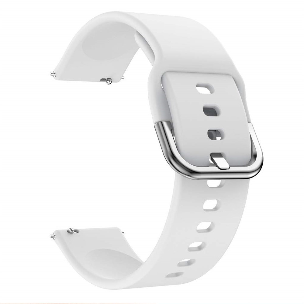 20 Milímetros De Silicone Substituição Pulseira Para Garmin Movimento Luxe / Estilo De Movimento / 3 Movimento / Movimento Venu - Branco-4