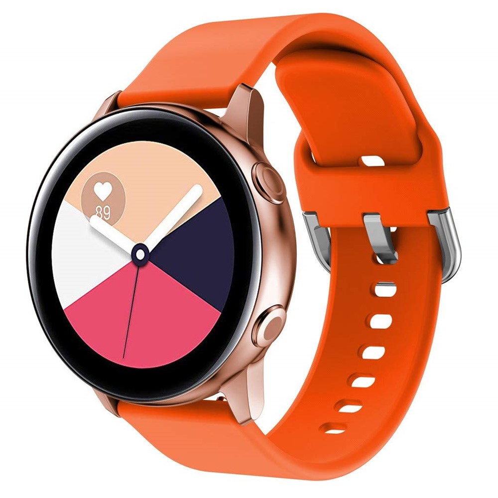 20мм Силикон Замена Ремешок Для Garmin Перемещения Luxe / Стиль Шаг / Шаг 3 / Шаг Venu - Оранжевый-2