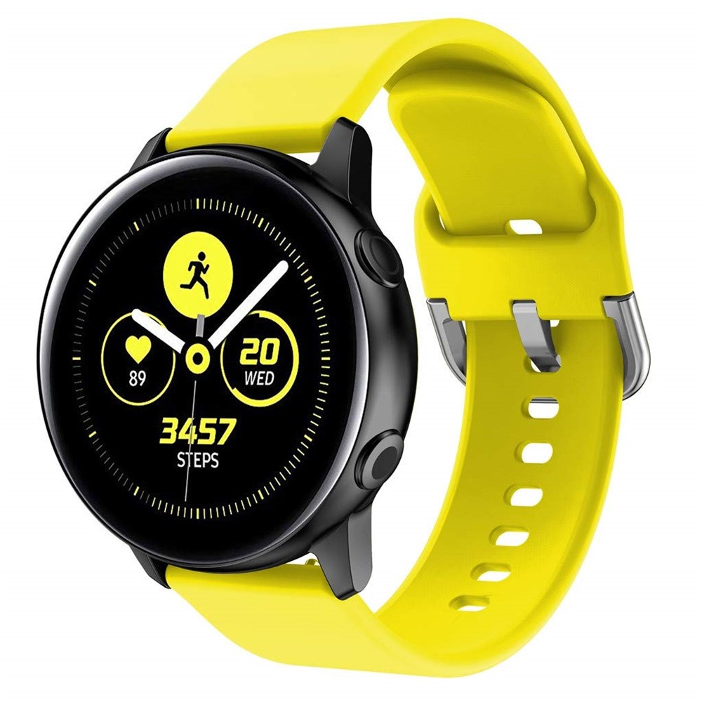 20мм Силикон Замена Ремешок Для Garmin Перемещения Luxe / Стиль Шаг / Шаг 3 / Шаг Venu - Желтый-3