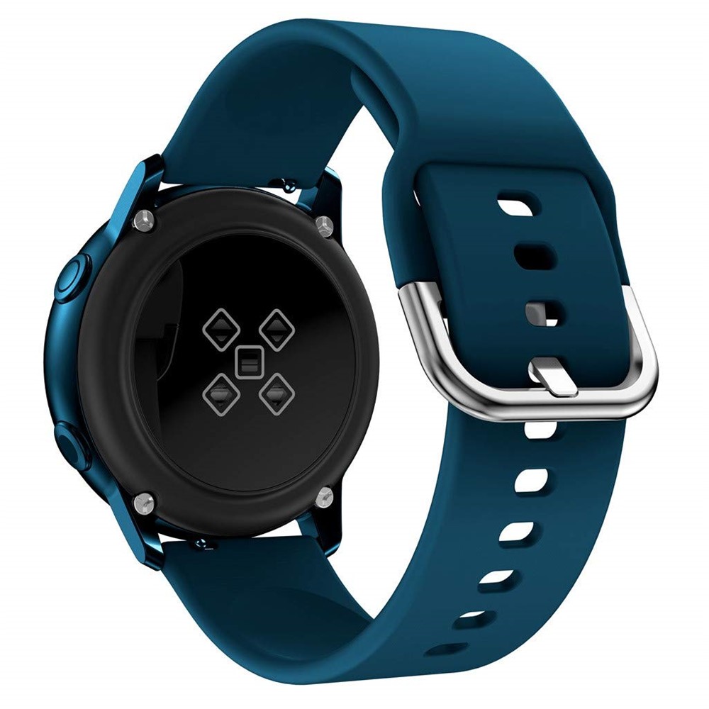 20мм Силикон Замена Ремешок Для Garmin Перемещения Luxe / Стиль Шаг / Шаг 3 / Шаг Venu - Темно-синий-1