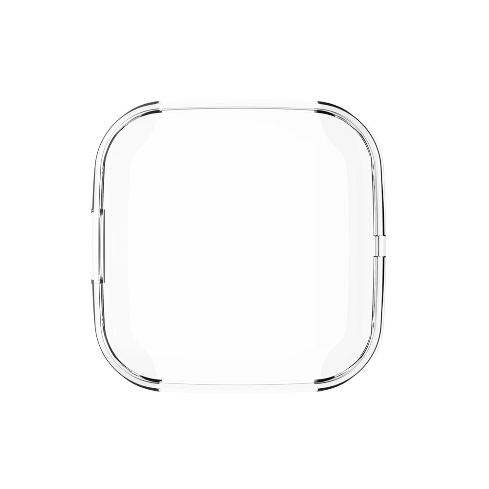 Protection Polyvalente Smart Watch TPU Couverture Pour Fitbit Versa 2 - Transparent-2