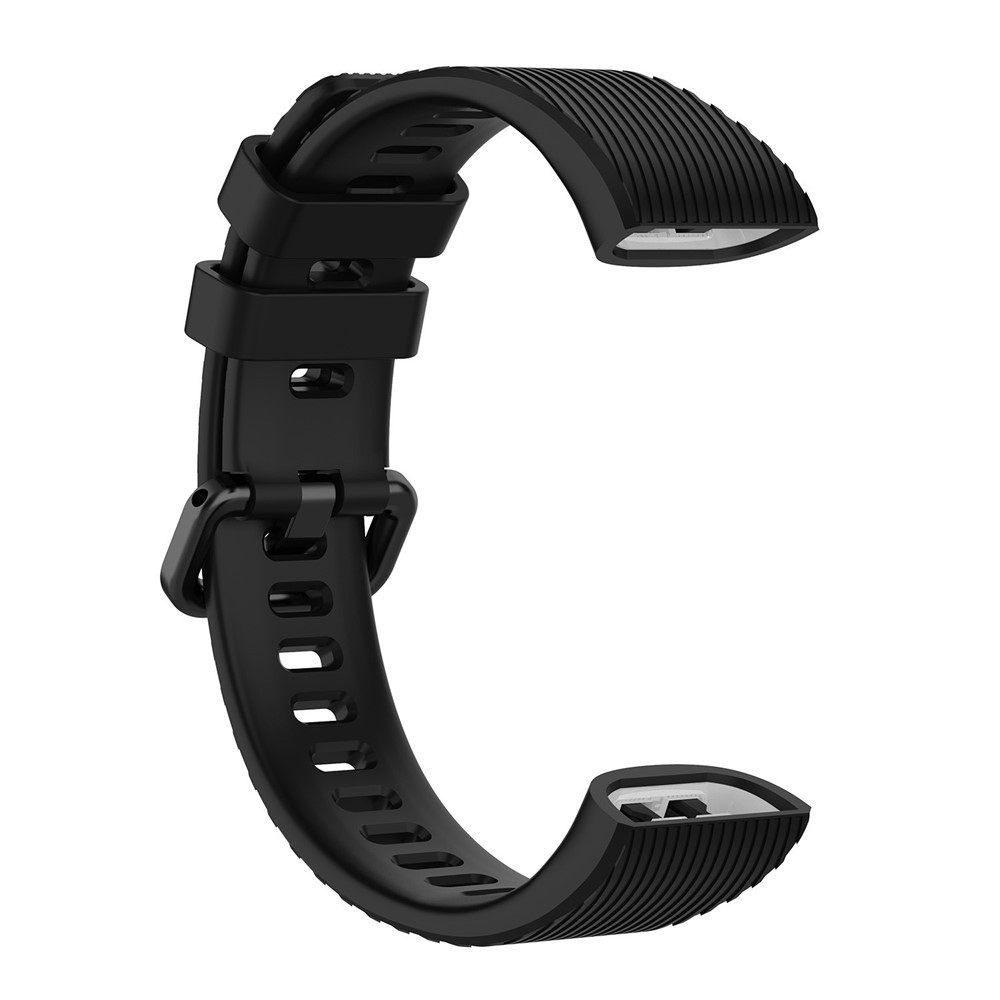 19mm Silicone Wrist Band Strap for Huawei TalkBand 3 Pro/3 - Black-3