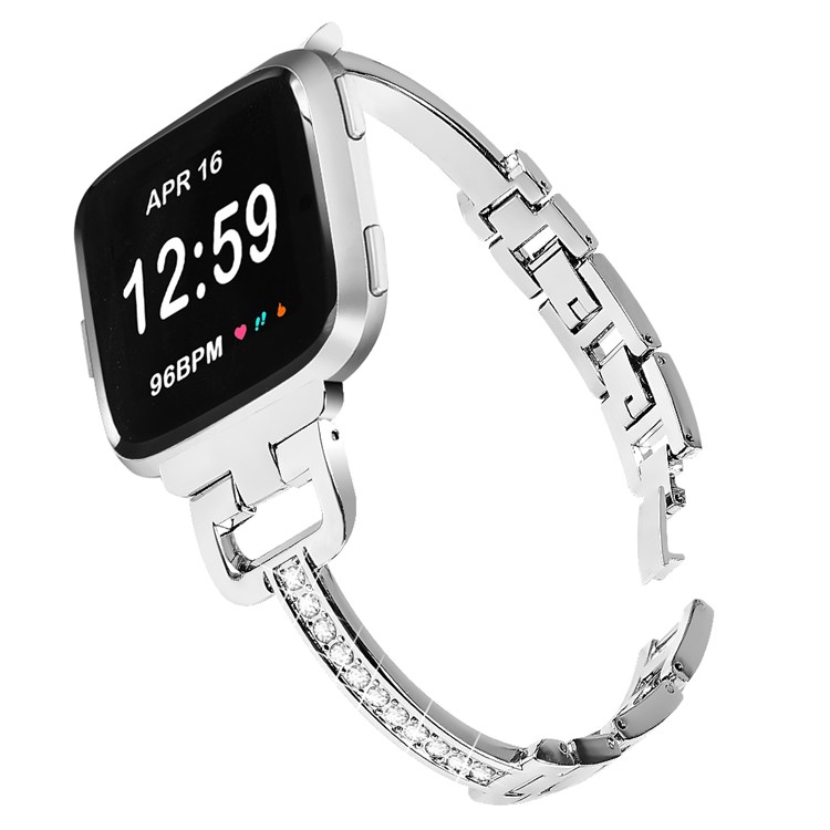 fitbit versa lite silver