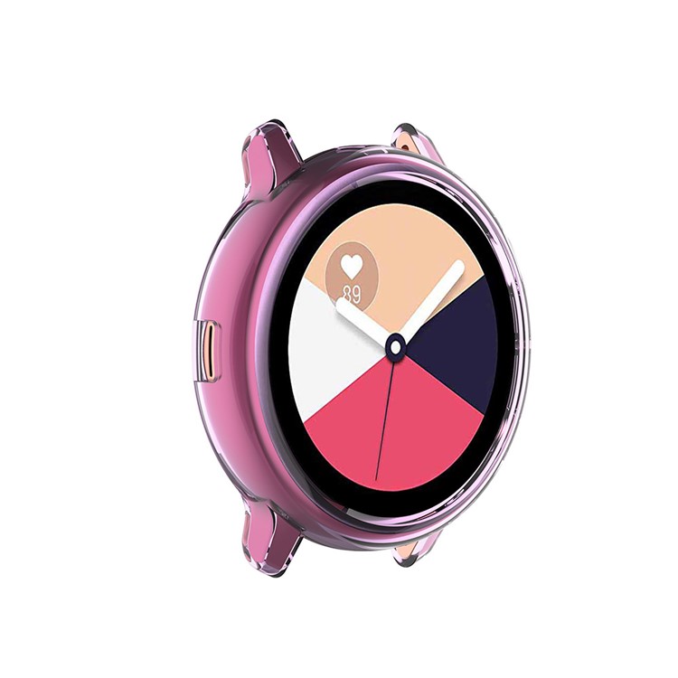 TPU Cover Bumper Frame Case for Samsung Galaxy Watch Active2 40mm - Purple-5