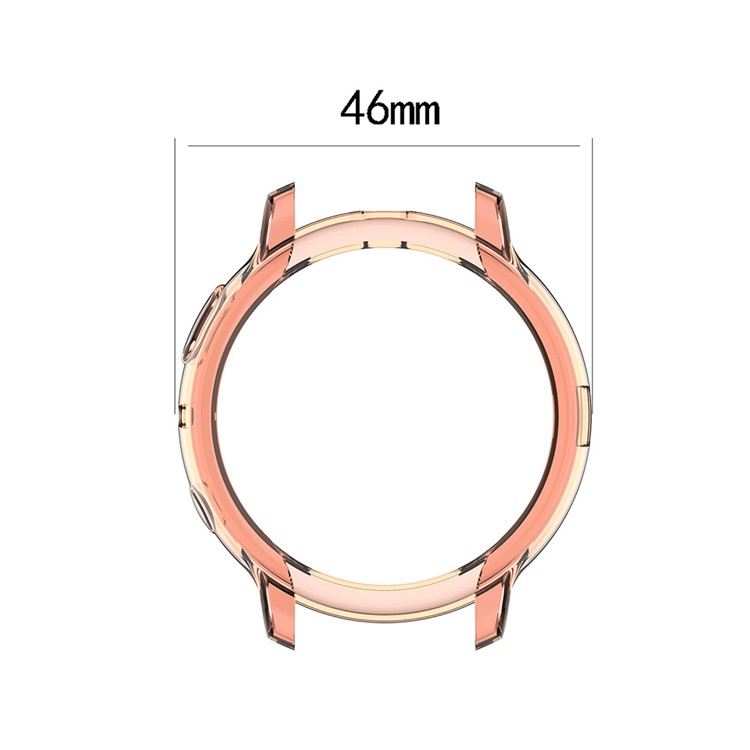 TPU Cover Bumper Frame Case for Samsung Galaxy Watch Active2 44mm - Orange-3