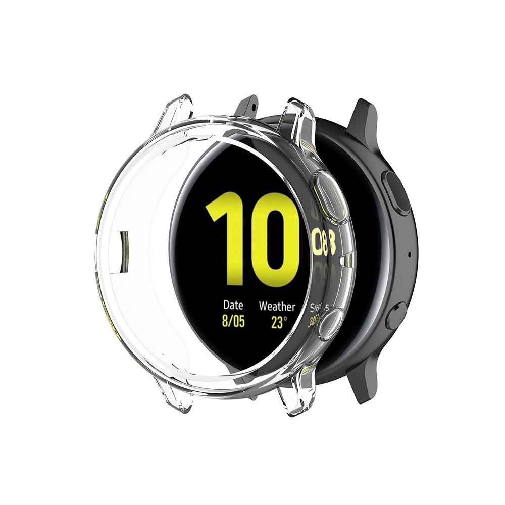 TPU Cover Bumper Frame Case for Samsung Galaxy Watch Active2 44mm - Transparent-1