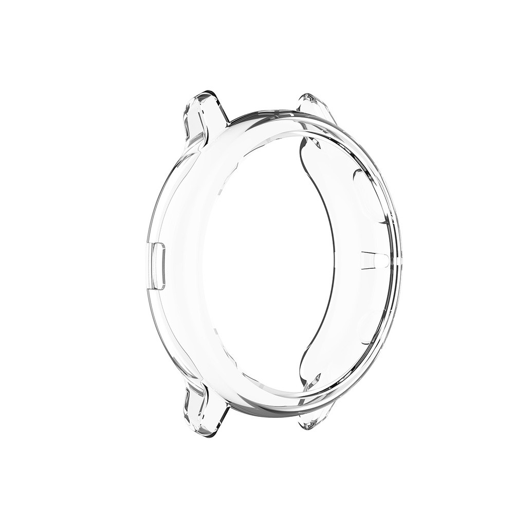 Étui à Cadre de Pare-chocs de Couverture TPU Multicolore Pour Samsung Galaxy Watch Active2 44mm R820 - Transparent