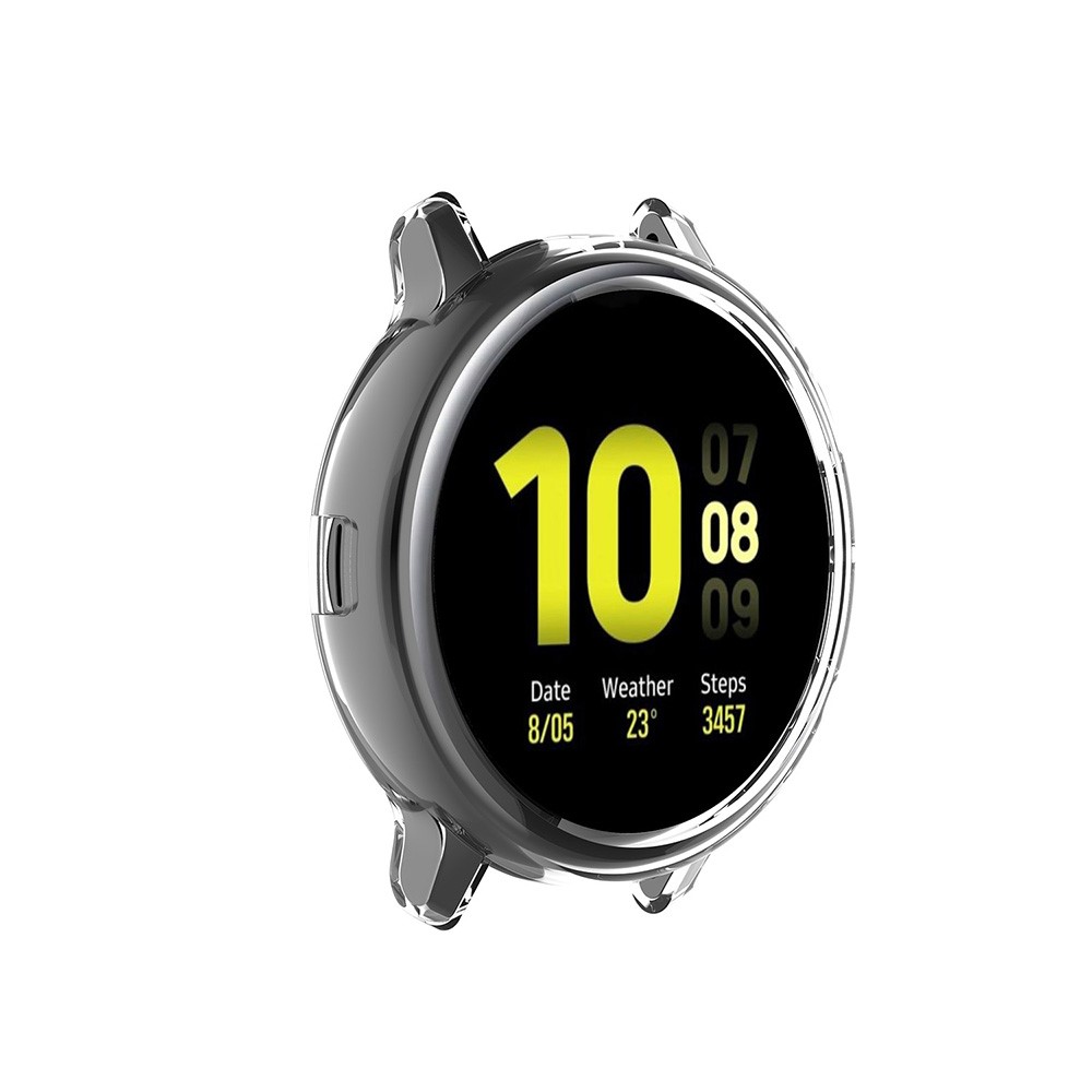 TPU Cover Bumper Frame Case for Samsung Galaxy Watch Active2 44mm - Transparent-5