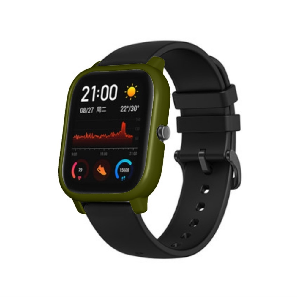 Relógio Inteligente PC De Proteção No Vidro Traseiro Para GTS Amazfit - Verde-4