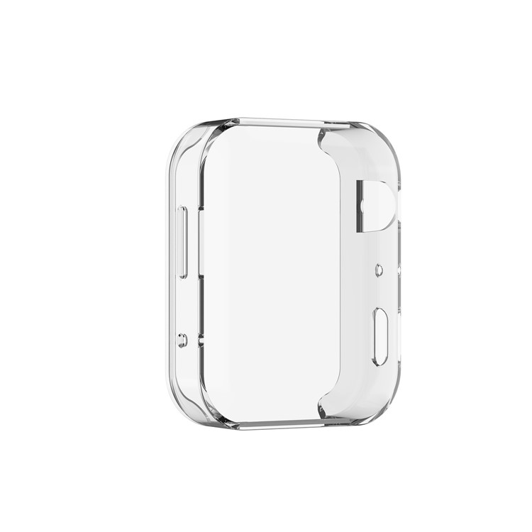 All-round Clear TPU Watch Case Screen Protector for Xiaomi Mi Watch - White-1