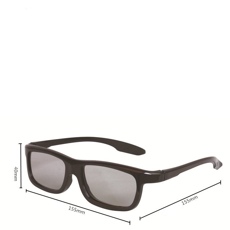 3D Kino Brille Kino Passive Fernseher 3D Brille Leichte 3D-Brille - Zufällige Farbe-7