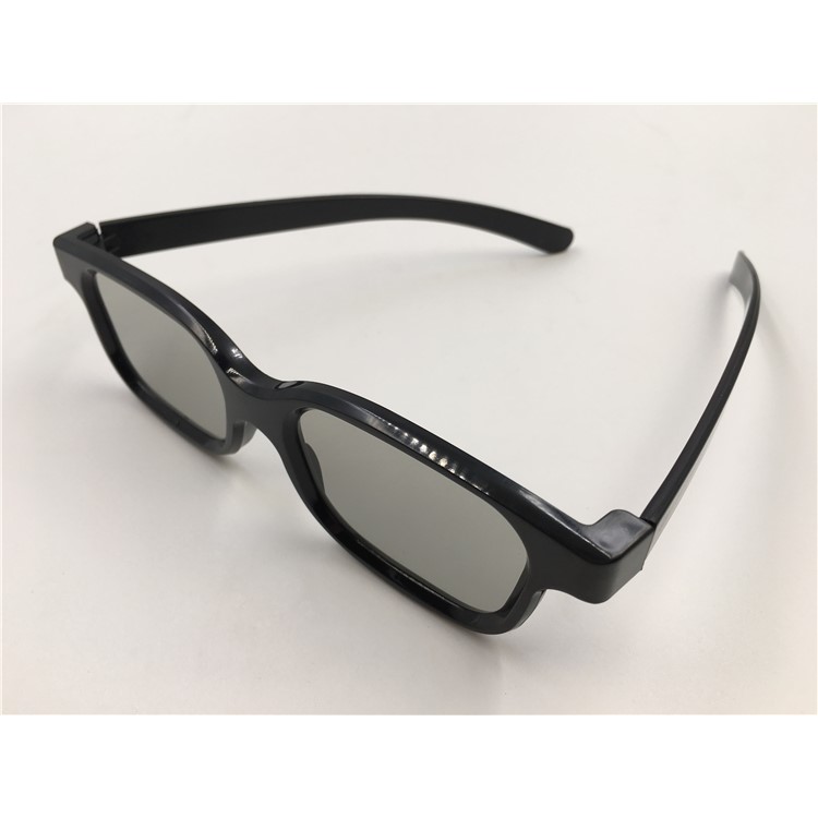 0,28 Mm Linse Passive 3D-Brille Für Kino Film / Home TV / Gaming - Schwarz-4