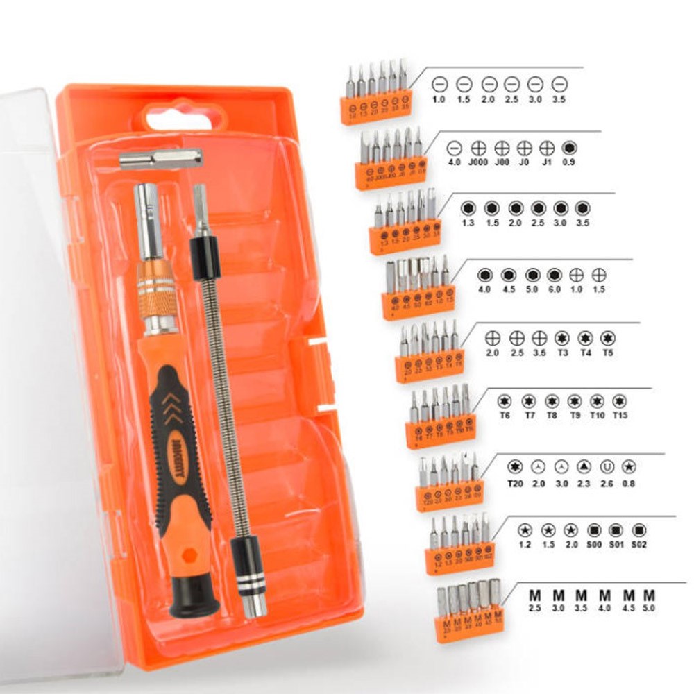 JAKEMY JM-8125 57-in-1 Disassembly Repair Tools Screwdriver Set for Mobile Phone Computer-4