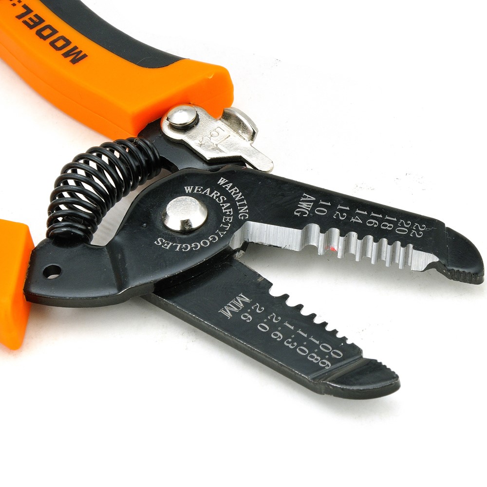 Jakemy JM-CT4-12 da 6,0 Pollici Cutter Cutter Stripper Pinza Scala Metrica AWG