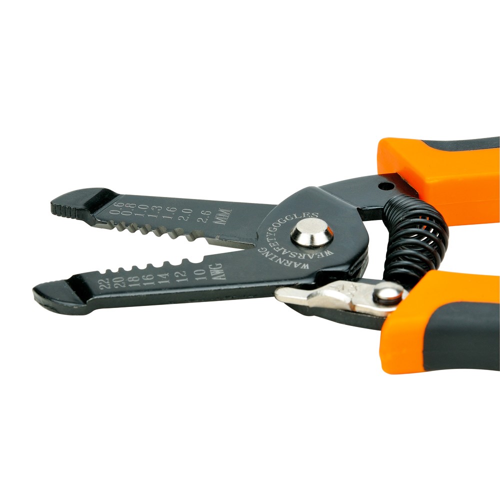 JAKEMY JM-CT4-12 6.0 Zoll Draht-Kabel-Scherblock-Abstreifer-Zangen AWG metrische Skala-9