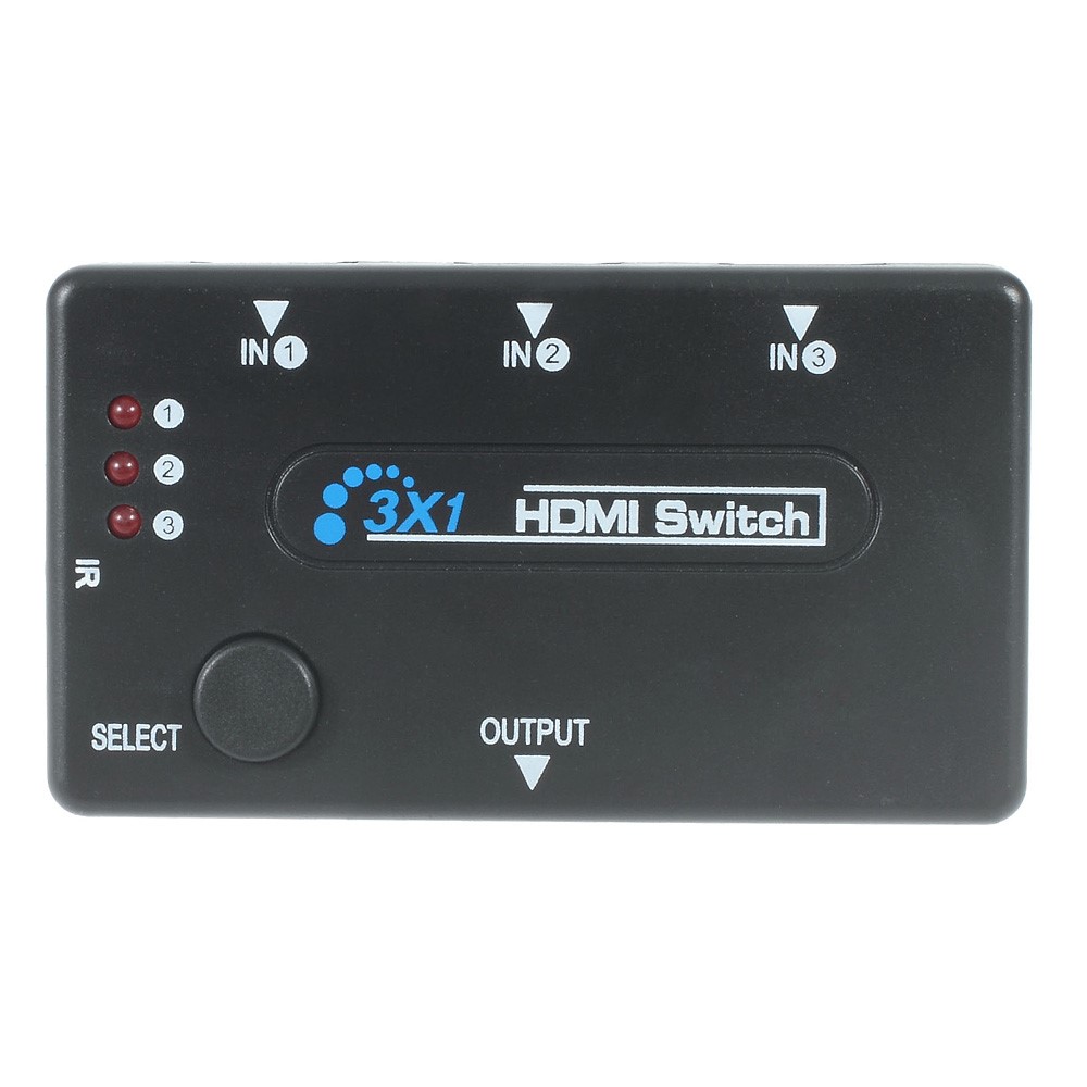 3-port High Speed HDMI Switch with Remote-1