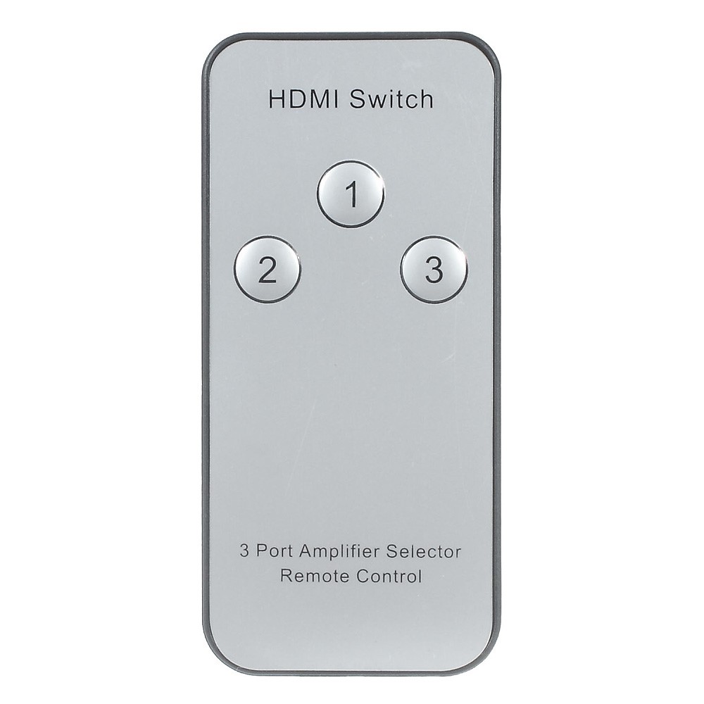 3-port High Speed HDMI Switch with Remote-7