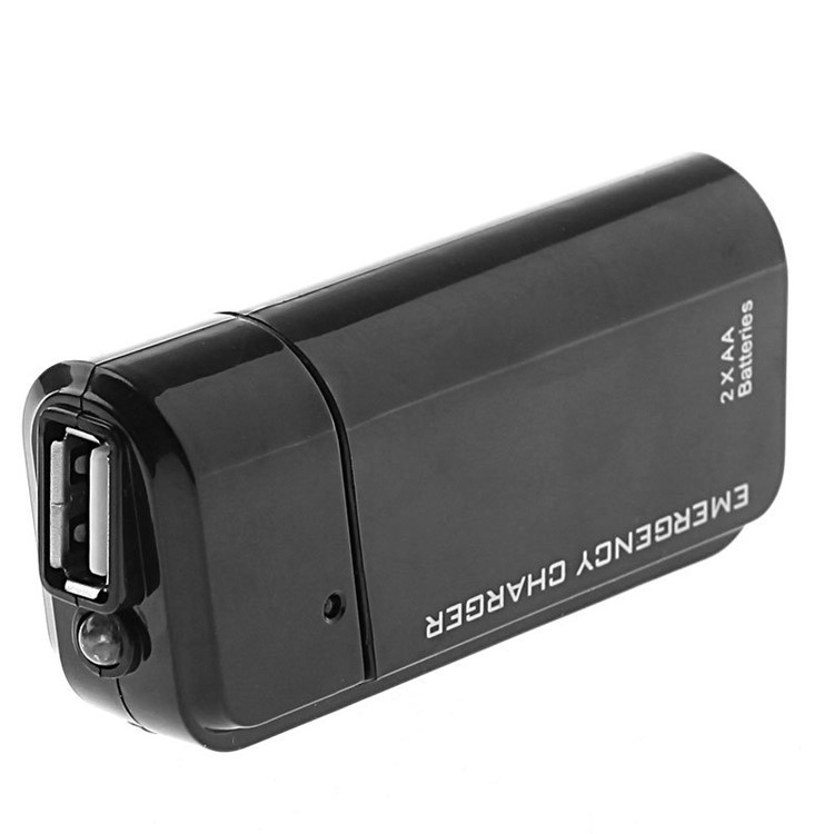 Dual Bay Universal Battery Charger for AA Battery - Black-3