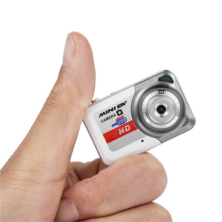 X6 HD Ultra Portable 1280x1024 Mini Camera Video Recorder Digital Small Camera - Grey-1