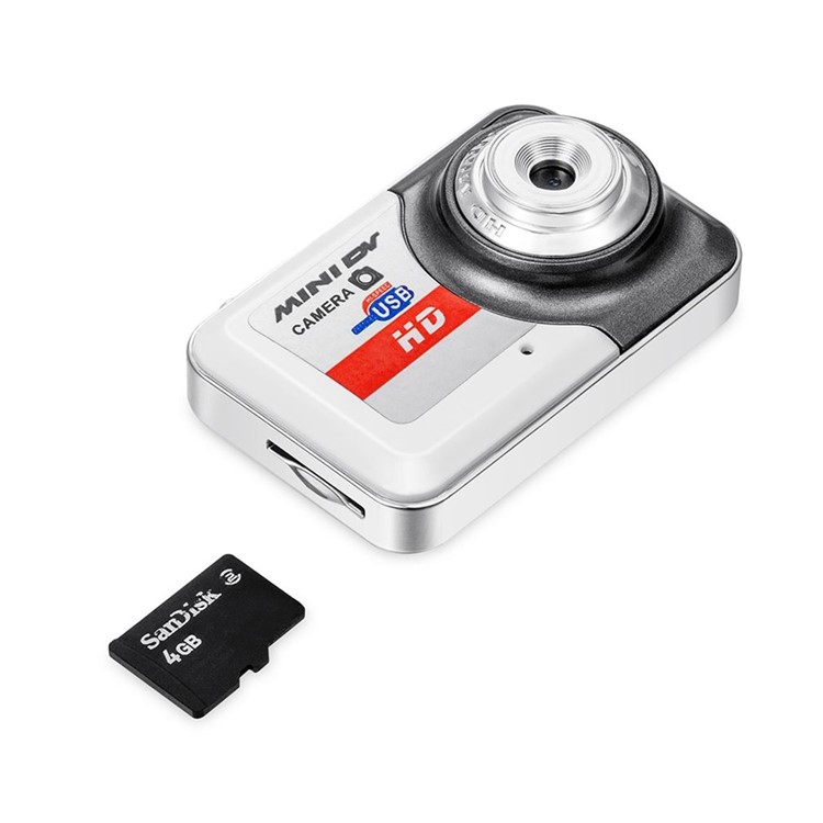 X6 HD Ultra Portable 1280x1024 Mini Camera Video Recorder Digital Small Camera - Grey-2