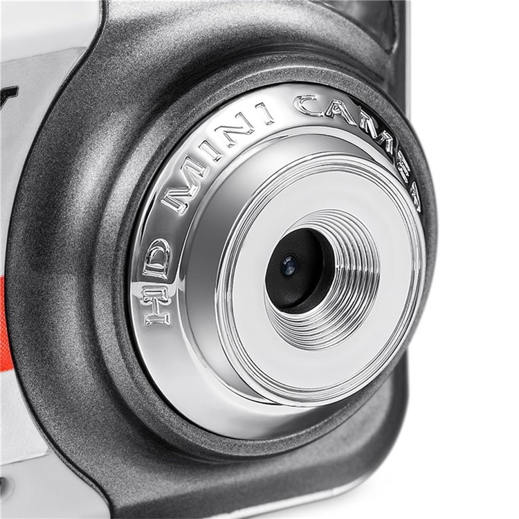 X6 HD Ultra Portable 1280x1024 Mini Camera Video Recorder Digital Small Camera - Grey-7